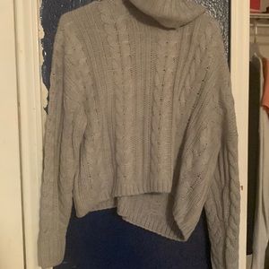 Grey cardigan